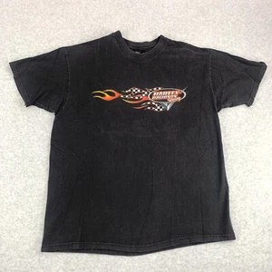 Harley Davidson Sturgis South Dakota T Shirt Größe XL Motorrad. Faded Black - Bild 1 von 8