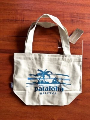 Nuevo con etiquetas Mini Bolso de Mano Patagonia Hawaii Exclusivo Pataloha Haleiwa Palmera Océano Foto 1 de 4