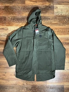 Nike LeBron James Men Protect Therma Hooded Jacket Sz L Sequoia Green AT3902-355 - Picture 1 of 3
