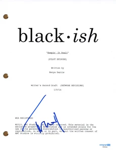 Tracee Ellis Ross "Black-ish" Signed Autograph Pilot Script Full Screenplay ACOA - Picture 1 of 1