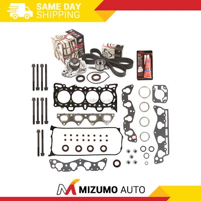 Head Gasket Set Timing Belt Kit Water Pump Fit 96-00 Honda 1.6 D16Y5/Y7/Y8 - image 1 of 4