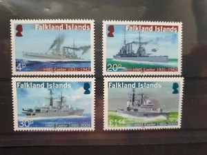 Falkland Is 2009 HMS Exeter juego de 4, MNH - Imagen 1 de 1