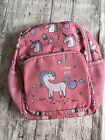 New I Can Fly Pink Unicorn Print Children’s Kids Girls Backpack Bag