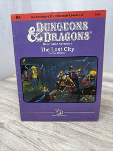 The Lost City (Dungeons & Dragons module B4) - Last printing TSR 9049 - Bild 1 von 5