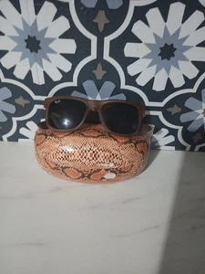 Men's Women's Ray Ban Sunglasses Brown/Tan Justin RB1165 Pre Owned - Picture 1 of 13