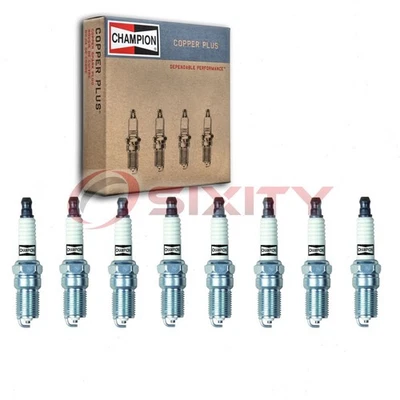 8 pc Champion Copper Plus Spark Plugs for 2006-2011 Buick Lucerne 4.6L V8 ua - Image 1 of 4