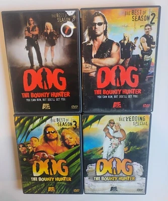 Dog The Bounty Hunter Best Of Seasons 1 2 & 3 + Wedding A&E DVD NO BOX  Foto 1 de 4
