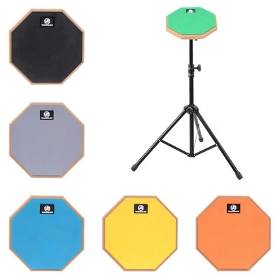 Adjustable Stand Training Drum Pad Drum Practice Pad  Jazz Drums - image 1 of 4
