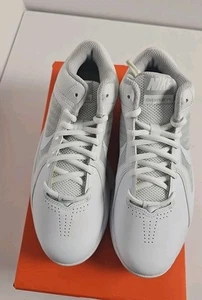 Size 6 - Nike The Overplay 8 White Metallic Silver - Imagen 1 de 7