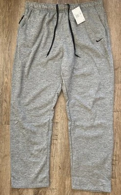 Nike Therma-FIT Sweatpants Pants Open Hem Fitness DQ4856-063 Men's 4XL Tall - Image 1 of 4