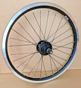 Brompton P Line Advance Superlight 4 Speed Black Rear Wheel - Retail £200.00 - Picture 1 of 8