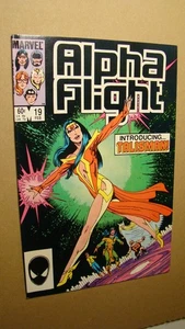 ALPHA FLIGHT 19 *VF/NM 9.0* MARVEL SUPERHÉROES CANADIENSES PRIMER TALISMÁN - Imagen 1 de 1
