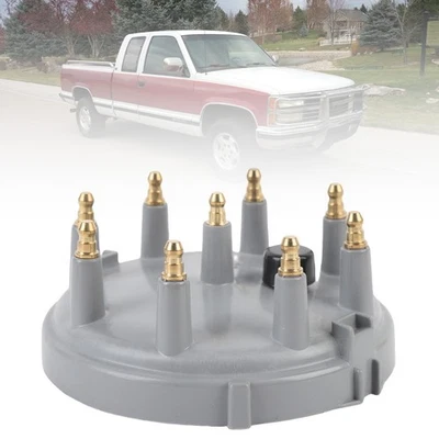 Grey Ignition Distributor Cap Rotor Kit DC12V 8233 Brass Terminals Replacement - Image 1 of 4