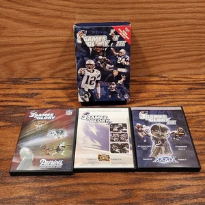 NFL New England Patriots 3 Games to Glory 1 2 & 3, I II III DVD Box Set OHNE PINS - Bild 1 von 13