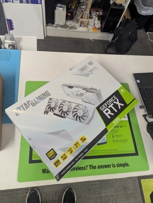 (BOX ONLY) ZOTAC GeForce RTX 3080 Trinity OC White Edition 10GB GDDR6X  - Image 1 of 4