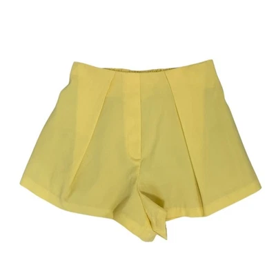 Pantalones Cortos Snidel Amarillo Plisado Niñas Niños Cintura Elástica Forrados NUEVO Foto 1 de 4