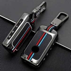 For Mazda 3 CX5 CX9 CX30 CX50 CX90 MX30 Meatal Key Case Fob Cover Key Ring Chain - Picture 1 of 11