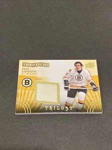 2014-15 UPPER DECK TRILOGY TRYPTICHS  #T-BBC PHIL ESPOSITO 027/400 - Bild 1 von 2