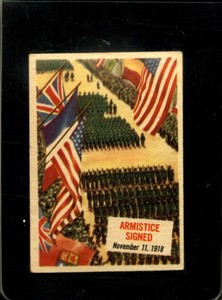 1954 TOPPS SCOOP R714-19 #47 ARMISTACE SIGNED EX *X46504