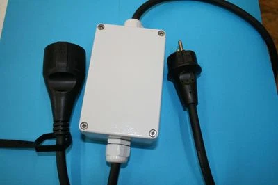 MARKENGERÄT Anlaufstrombegrenzer 7776, 3600W, 16-40A, Strombegrenzer, Spannungssteller, Netz