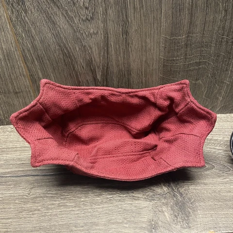 Longaberger Natures Berry Basket Liner Rasberry Red Free Ship Nice Cover