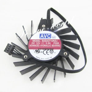 Brand new BASA0710R2U original AVC Quadro Q4000 2GB graphics card Cooling fan - Photo 1/5