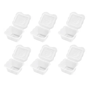 6Pcs/Set Freezing Food Storage Box Plastic Food Storage Container for Families - Picture 1 of 7