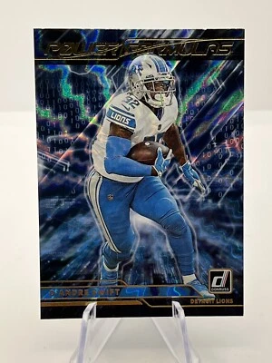 2021 Donruss Football D'Andre Swift POWER FORMULAS #PF1 Detroit Lions - Image 1 of 2