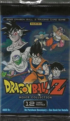 Dragon Ball Z Movie Collection Panini TCG Game Booster 12 Card Pack DBZ x1 - Image 1 of 4