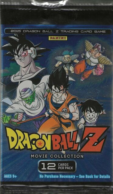 2015 Dragon Ball Z Movie Collection Lot of Two Packs 