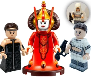 YOU CHOOSE Padme/Queen Amidala Custom figure - Star Wars 9499 sw0387 sw0490 lego - Picture 1 of 11