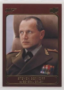 2020 James Bond Villains & Henchmen Red Steven Berkoff as General Orlov #43 - Foto 1 di 2