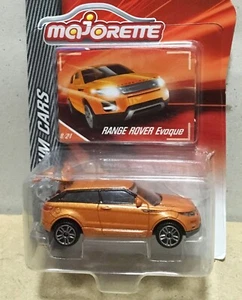 Majorette Range Rover Evoque Metallic Orange 1:59 (3") Package with Card - Picture 1 of 4