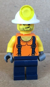 LEGO ® Minifigura Town City Minero Juego 951806 60185 - cty0846 cty846 - Imagen 1 de 2