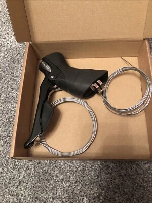 SHIMANO TIAGRA ST-4700 2 SPEED DOUBLE  LEFT HAND STI SHIFTER - Image 1 of 3