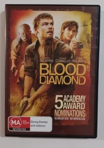 Blood Diamond DVD GC Region 4 Leonardo DiCaprio, Djimon Hounsou Free Postage - Picture 1 of 6