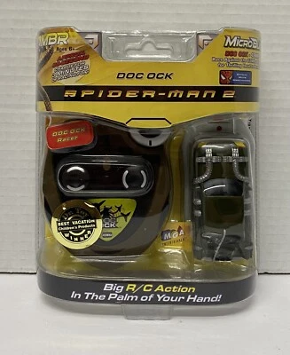 Coche de control remoto Spiderman 2 Doc Ock Microblast Racers 49 MHz NUEVO raro Foto 1 de 2
