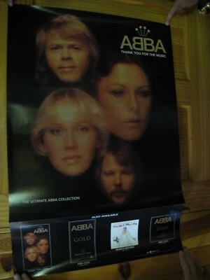 Abba Poster Thank You For The Music Band Shot Ultimate Collection - Image 1 of 4