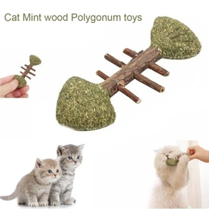 Catnip Stick Cat Natural Mint Snack Pet Healthy Ball Interactive Chew Toys New - Picture 1 of 7