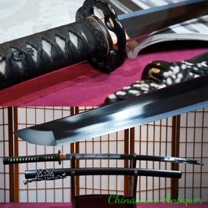 CPM 3V Powder Metal Tool Steel Katana Japanese Samurai Sword Sharp Blade #1851 - Picture 1 of 24
