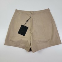 Mackage Roma Lambskin Leather Shorts 