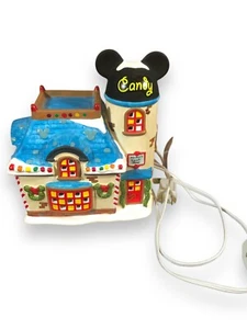 Department 56 Disney Christmas Village Mickey's Candy Shop Retired NO BOX - Picture 1 of 6