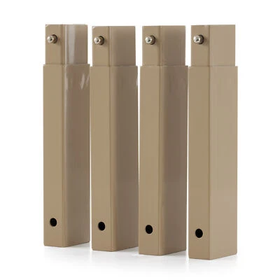 Extensões de perna Disc-O-Bed 7" para berços Disc-O-Bed e Camo-O-Bunk, bronzeado (caixa aberta) - Imagem 1 de 4
