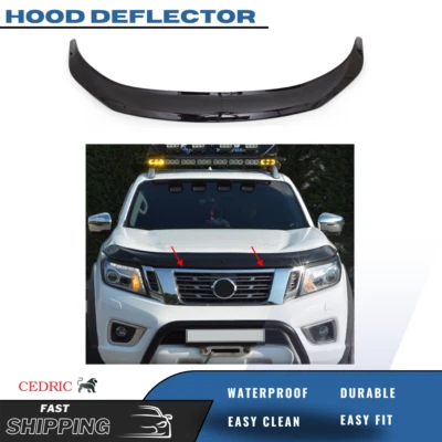 Hood Deflector | Bug Shield Compatible for Nissan Navara / Frontier 2015-2025 - Image 1 of 4