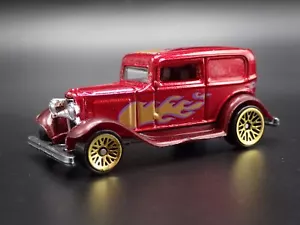 1932 32 Ford Sedan Entrega Rojo 1:64 Escala Coleccionable Maqueta Coche Modelo - Imagen 1 de 7