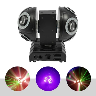 LED Stage Light Moving Head Stage Light Party Stage Lighting Effects Lamp DMX512 - Image 1 of 4