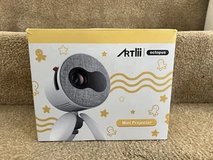 QUALITY ARTLII OCTOPUS Mini HD LED Home Video Portable Projector IDEAL FOR KIDS - Picture 1 of 12