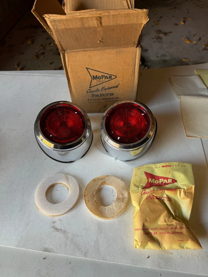 New Old Stock Upper Taillight Package for 1961 Dodge Dart Mopar #2298756 - Image 1 of 1