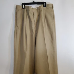 PGA Tour Tan Khaki Golf Slacks - Size 38x30 - Tiger Woods Dress Pants RN 37763 - Picture 1 of 13