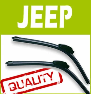 2 Wiper Blades Specific Fit Jeep Grand Cherokee 2010+ 55/53cm U - Picture 1 of 3